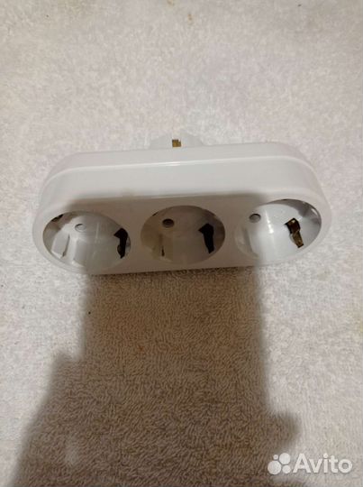 Кабель питания для монитора, тройник