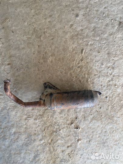 Труба выхлопная на ямаха джог Sa 16