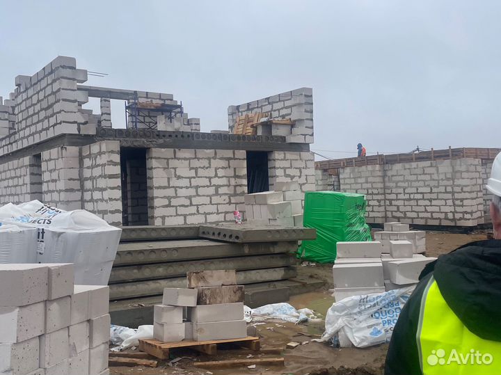 Каменьщик газоблок, газобетон