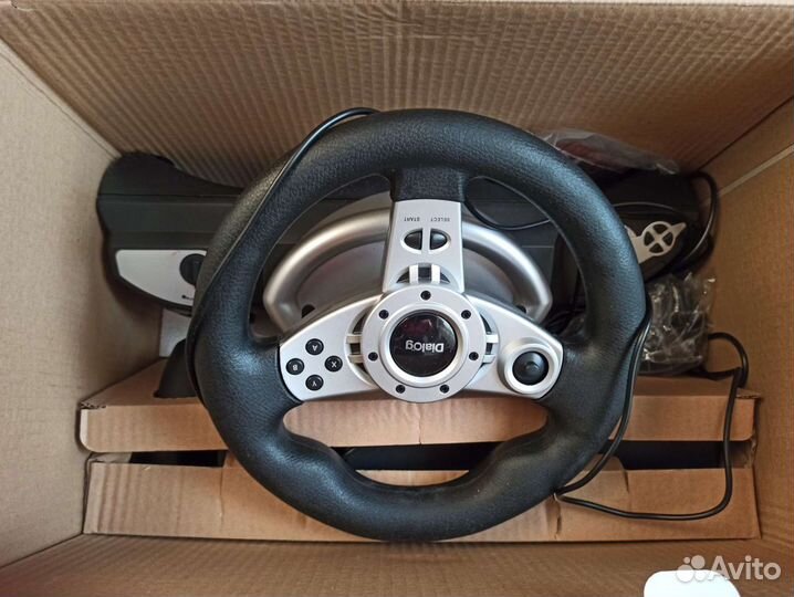 Игровой руль для пк с педалями