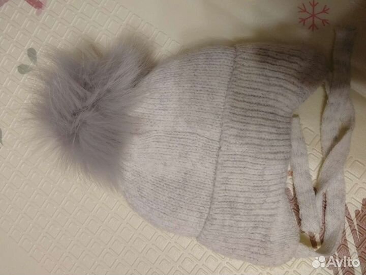 Шапка зимняя для девочки новая