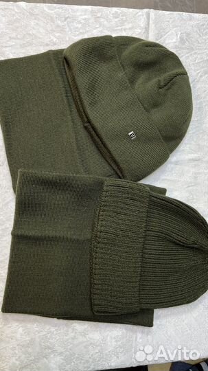Шапка и снуд мужской