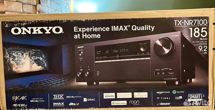 Av ресивер onkyo TX -NR 7100