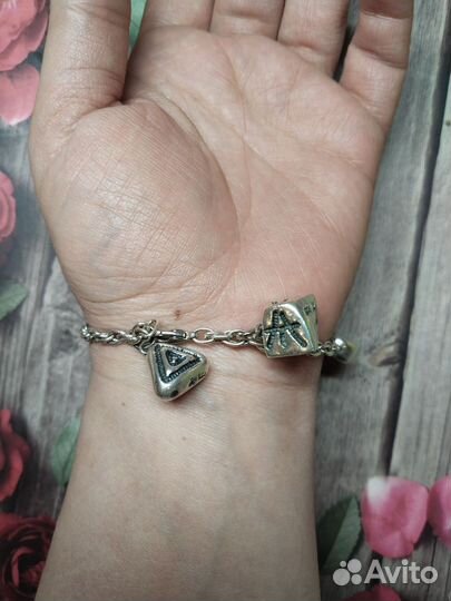 Браслет с рунами бижутерия