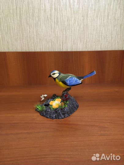 Игрушка декор поющая птица