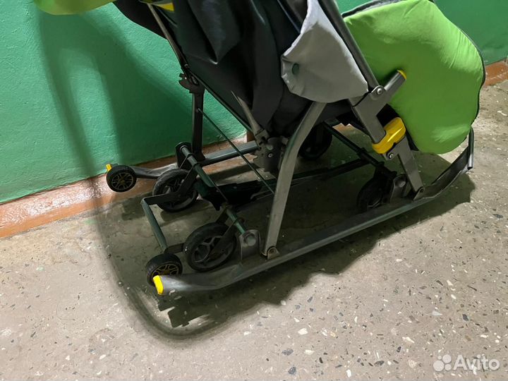 Санки коляска nika