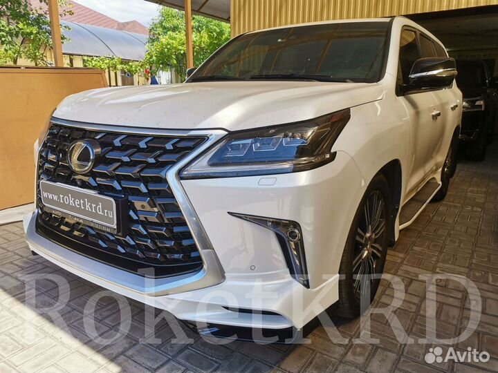 Обвес Lexus LX 570 Heritage White