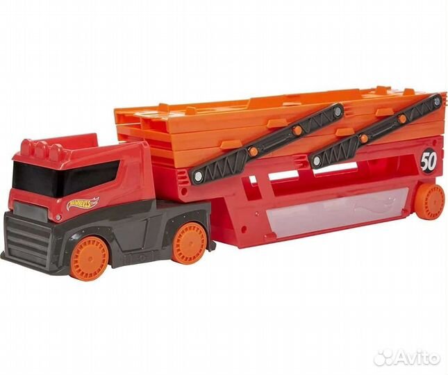 Автовоз Hot Wheels mega truck из Финляндии