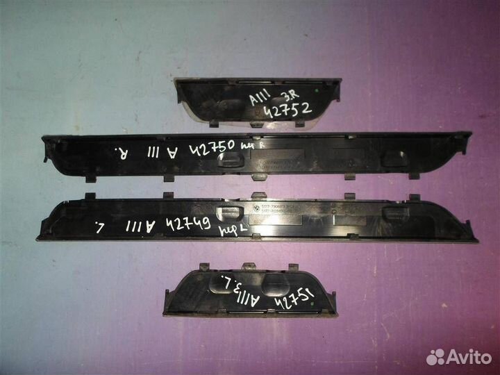 Накладка порога бмв Е87