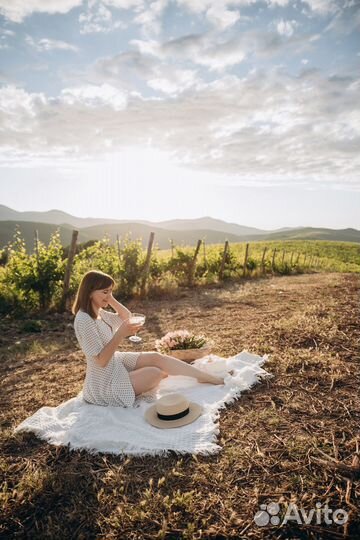 Фотосессия на виноградниках в Абрау-Дюрсо