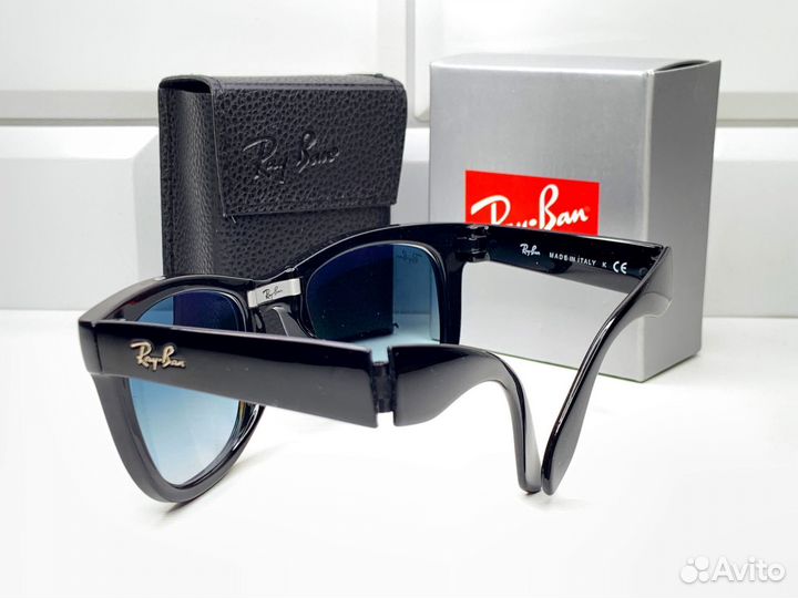 Очки Ray Ban Wayfarer Folding 4105 Голубые