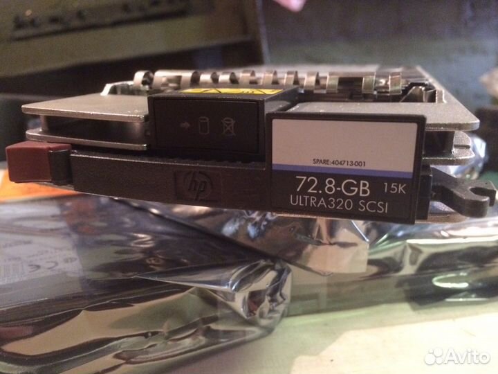 Серверные жёсткие диски scsi Hp