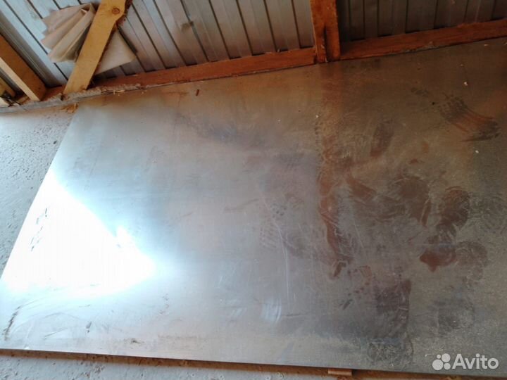 Лист плоский оцинкованный