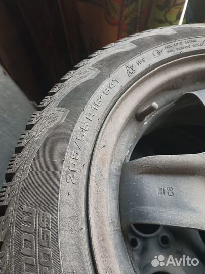 Литье диски r16 4x110 с резиной opel