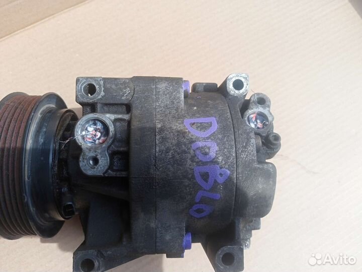 Компрессор кондиционера на Fiat Doblo