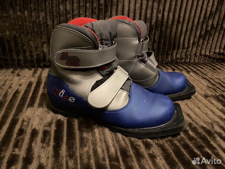 Лыжные ботинки р.34