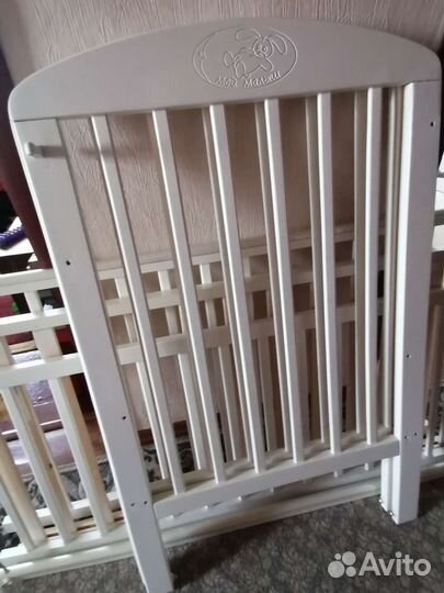 Детская кровать с матрасом бу