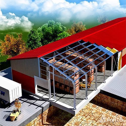 Теплый Ангар Склад Цех