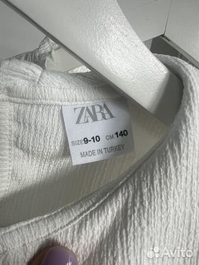 Блуза школьная zara