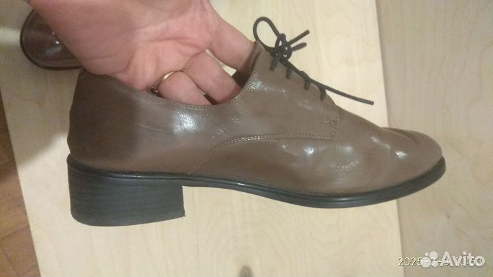 Жен. туфли нат. кожа thomas monz раз. 40