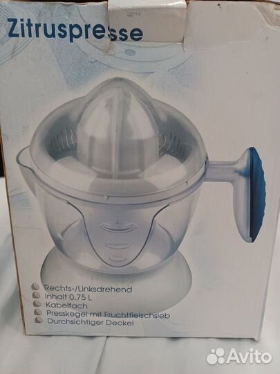 Продам электросоковыжималку Zitruspresse.новая