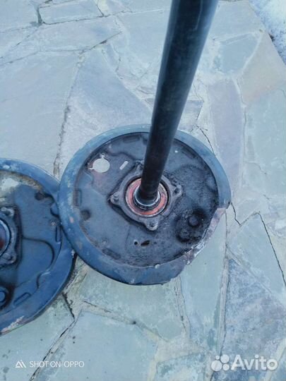 Задняя полуось Тойота сурф 130, 2.4D