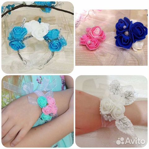 Бутаньерки на руку