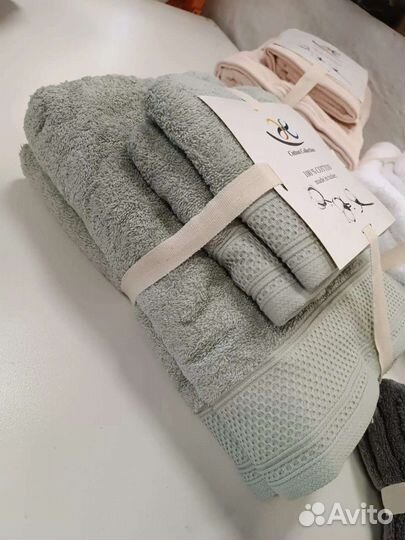 Махровые полотенца турция