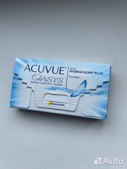 Контактные линзы Acuvue Oasys with Hydraclear Plus