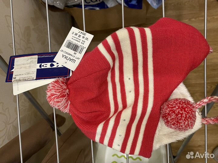 Шапка зимняя для девочки новая