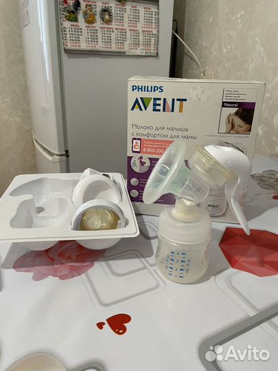 Молокоотсос avent ручной