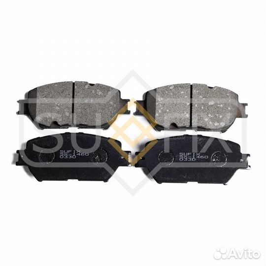Sufix SX-1460 Колодки тормозные дисковые перед пра