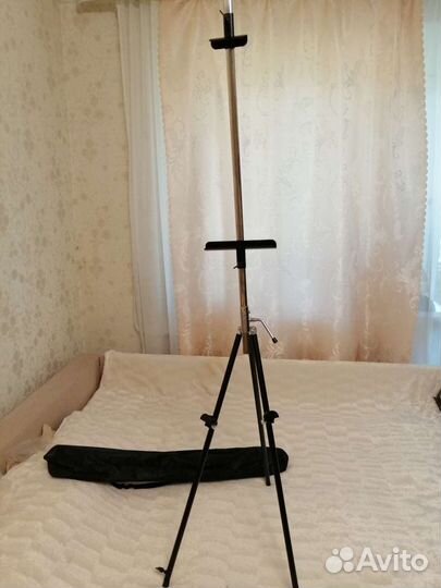 Мольберт тренога телескопический профессиональный