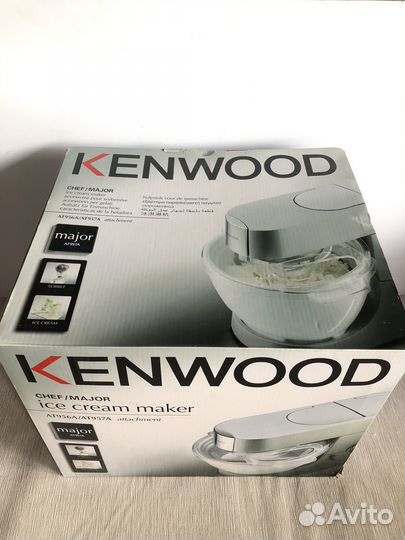 Kenwood насадка для приготовления мороженого