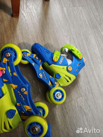 Раздвижные роликовые коньки 2 в1 (26-29 размер)