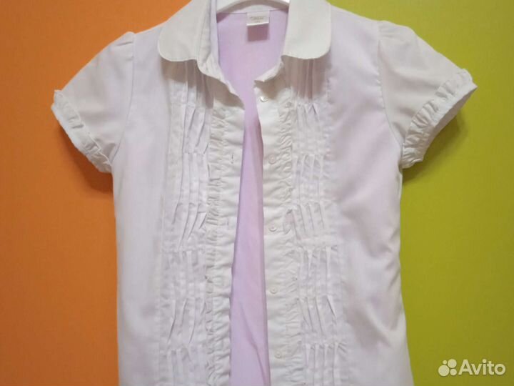 Блузки школьные 128-146