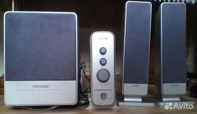 Савбуфер и колонки Microlab