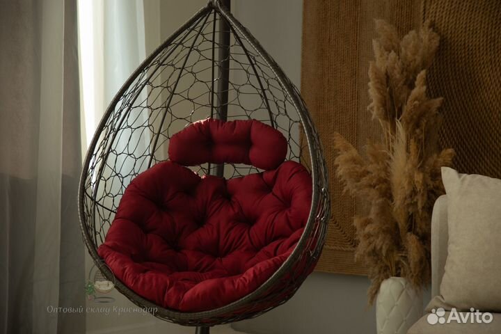 Подвесное кресло кокон Капля