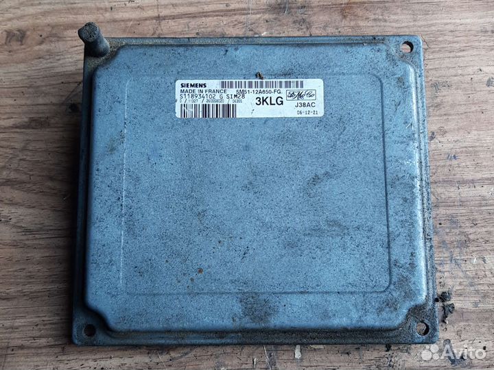 Эбу двигателя Ford Focus 2 1.6 I