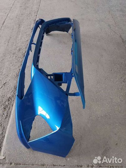 Бампер Хендай Солярис 20-г.в. новый,синий