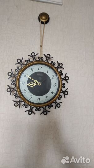 Часы настенные Янтарь рабочие