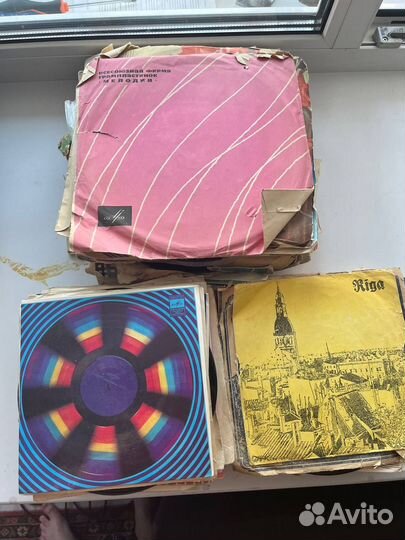 Виниловые пластинки (на вес)