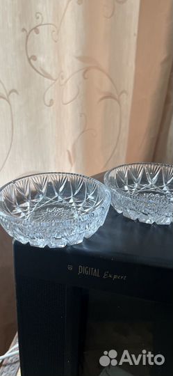 Хрустальная креманки для варенья