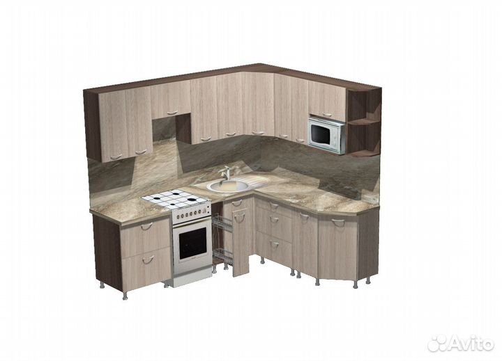 Кухня угловая