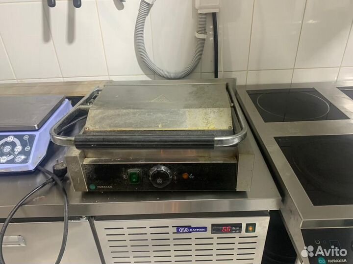 Гриль профессиональный Hurakan HKN-PE34R