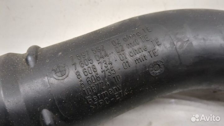 Патрубок интеркулера BMW X3 F25, 2016