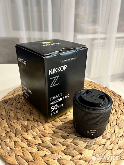 Объектив Nikon nikkor Z MC 50mm f/2.8