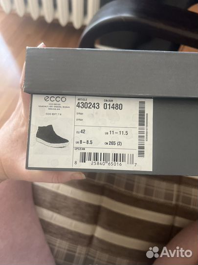 Ботинки женские ecco