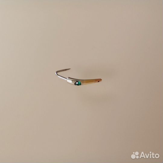 Блесна зимняя с кристаллом на корюшку малоротку