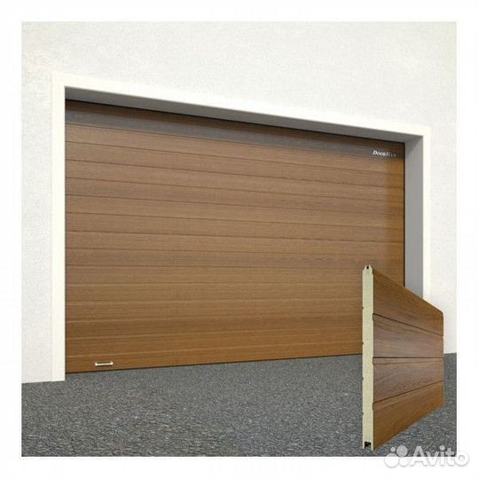 Гаражные секционные ворота DoorHan RSD01 3000х2515